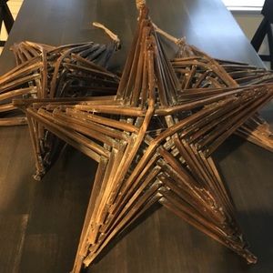 Pier1 wooden stars, wall decore